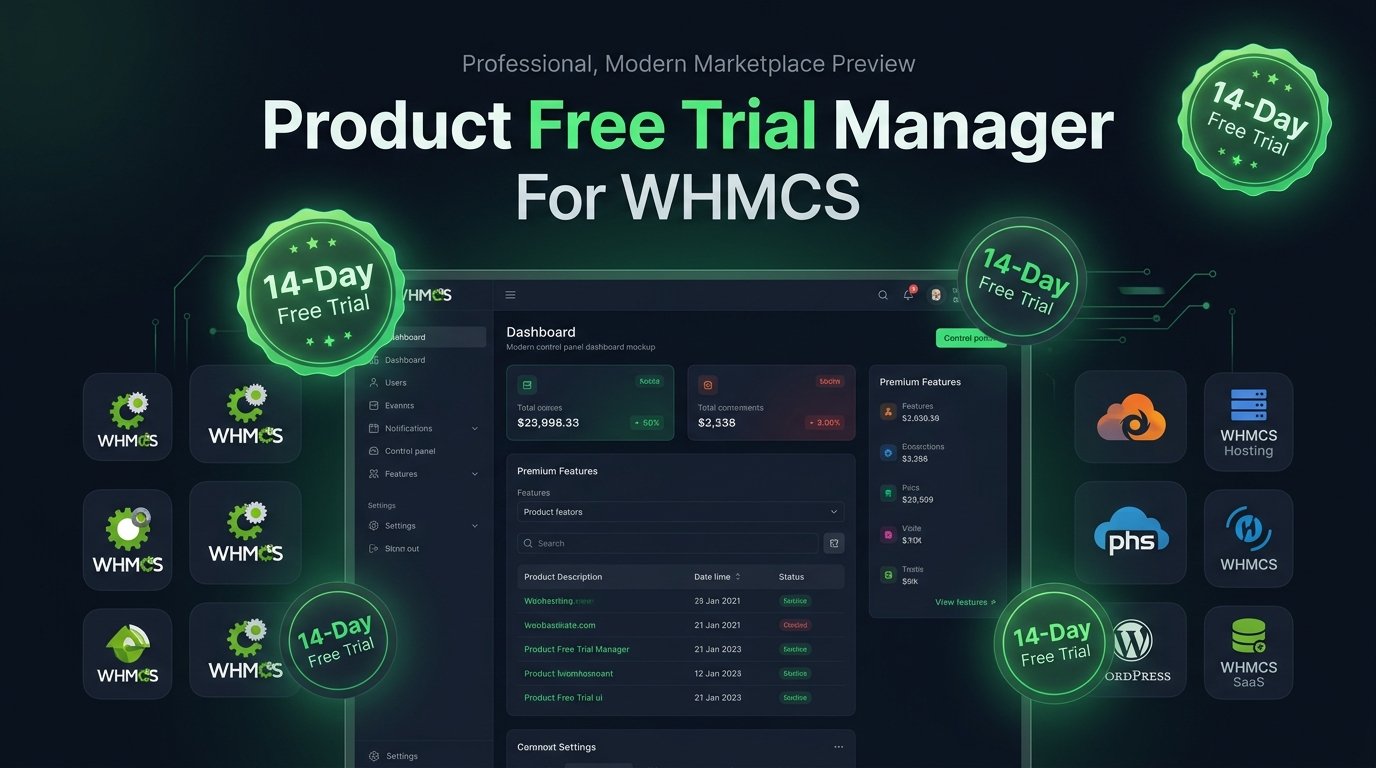 Product Free Trial Manager For WHMCS
